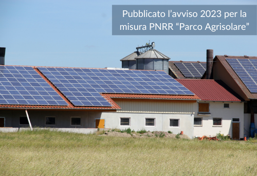 Parco Agrisolare PNRR fotovoltaico