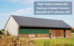 PNRR “PARCO AGRISOLARE”: Bando ...